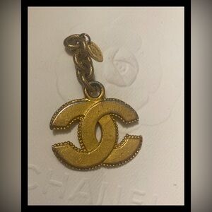 Vintage Chanel key ring